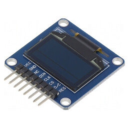 Display OLED 0.96" 128x64 Galben-Albastru | Electronic-mag.ro | Componente Electronice