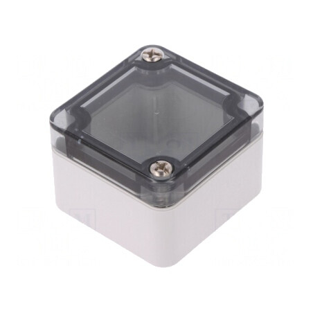 Carcasă Universală Policarbonat 50x52x35mm | Electronic-mag.ro | Componente Electronice
