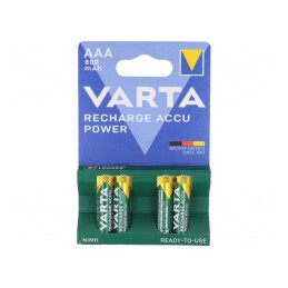 Baterii Reîncărcabile Ni-MH AAA 1.2V 800mAh 4 Buc | Electronic-mag.ro | Componente Electronice