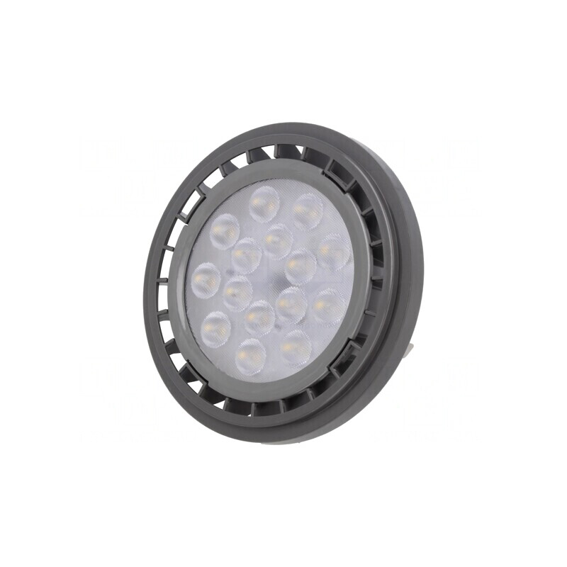 Lampă LED G53 12V 4000K 1250lm 40° 12,5W Alb Neutru | Electronic-mag.ro | Componente Electronice