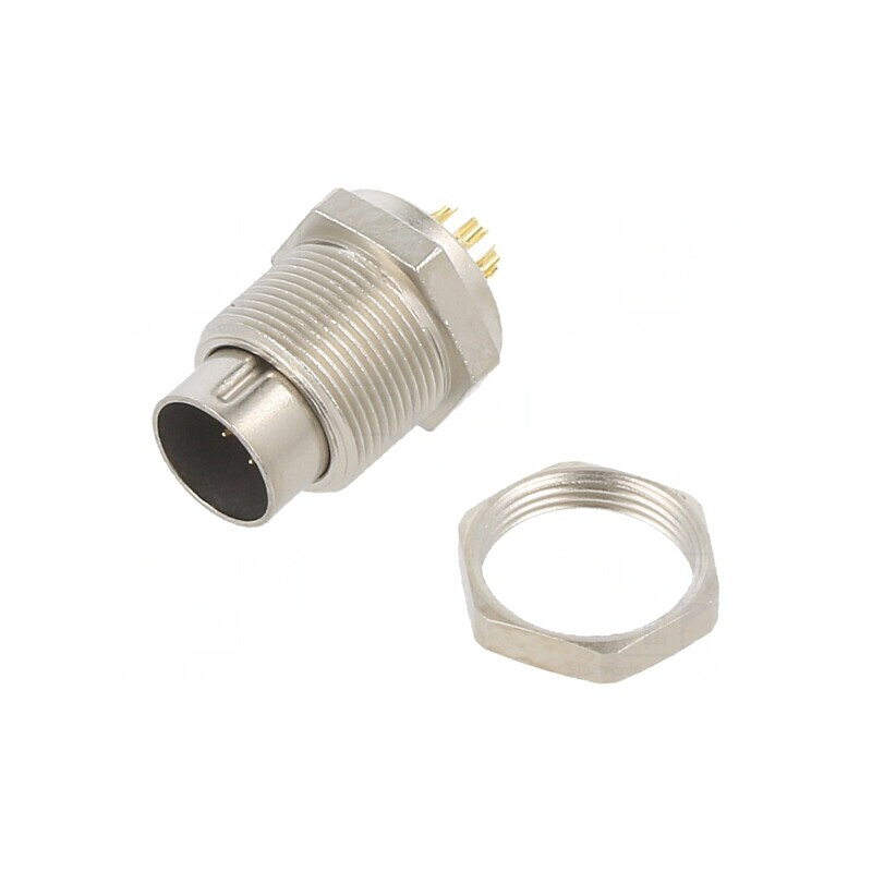 Conector M9 Tată Aurit 7 PIN IP40 125V | Electronic-mag.ro | Componente Electronice Conector M9 Tată Aurit 7 PIN IP40 125V | Electronic-mag.ro | Componente Electronice
