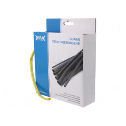 Manşon termocontractabil 6,4mm x 9m fără adeziv | Electronic-mag.ro | Componente Electronice