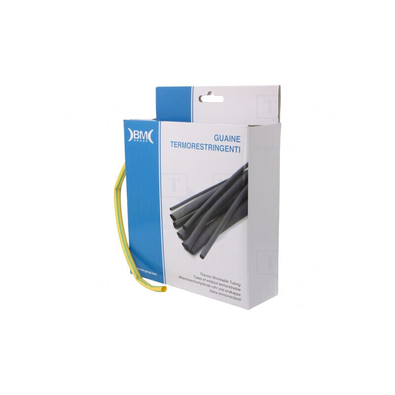 Manşon termocontractabil 6,4mm x 9m fără adeziv | Electronic-mag.ro | Componente Electronice