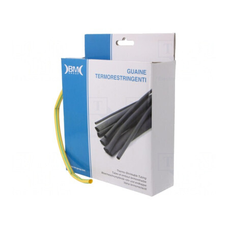 Manşon termocontractabil 6,4mm x 9m fără adeziv | Electronic-mag.ro | Componente Electronice