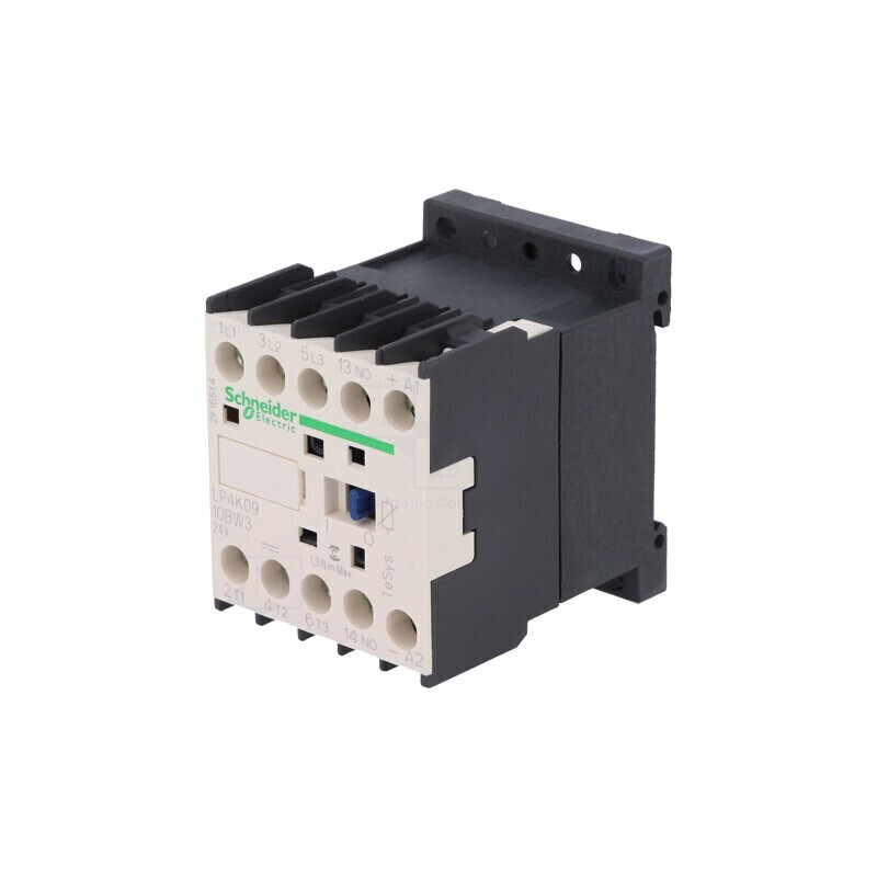 Contactor 3P NO 24VDC 9A 690V x3 Contacte Auxiliare NO | Electronic-mag.ro | Componente Electronice