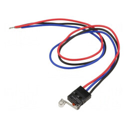 Microîntrerupător cu Manetă și Rolă 0,1A/30VDC | Electronic-mag.ro | Componente Electronice