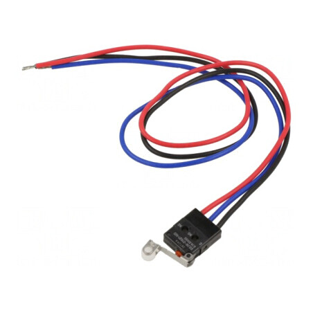 Microîntrerupător cu Manetă și Rolă 0,1A/30VDC | Electronic-mag.ro | Componente Electronice