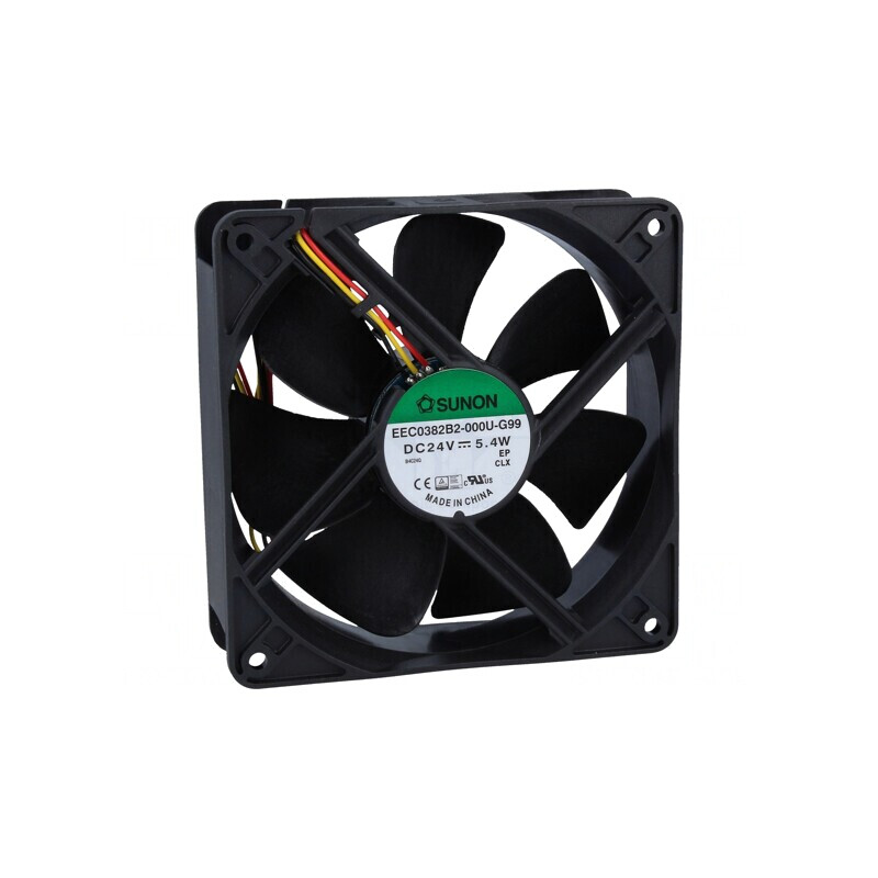 Ventilator axial 24V DC 120x120x38mm | Electronic-mag.ro | Componente Electronice