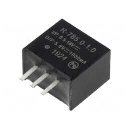 Convertor DC/DC 5W 6.5-18V la 5V 1A SIP3 PCB | Electronic-mag.ro | Componente Electronice