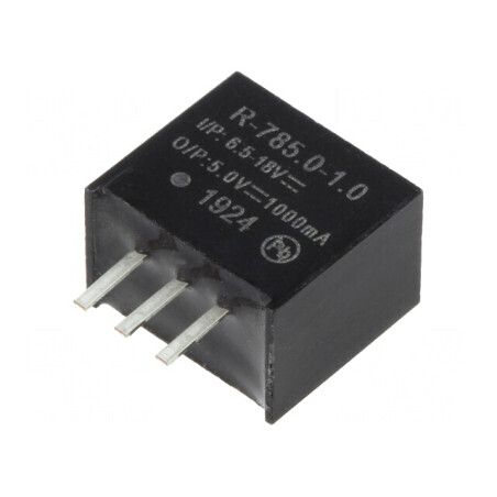 Convertor DC/DC 5W 6.5-18V la 5V 1A SIP3 PCB | Electronic-mag.ro | Componente Electronice