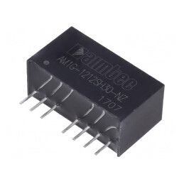 Convertor DC/DC 1W 9-18V la 12V 83mA SIP8 | Electronic-mag.ro | Componente Electronice