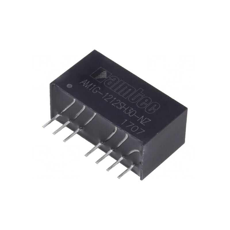 Convertor DC/DC 1W 9-18V la 12V 83mA SIP8 | Electronic-mag.ro | Componente Electronice