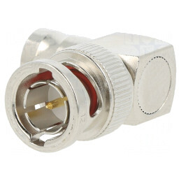 Adaptor BNC Soclu-Mufă Unghi 90° 75Ω | Electronic-mag.ro | Componente Electronice