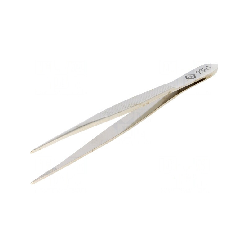 Pensetă Dreaptă 115mm Vârf Îngust 1mm | Electronic-mag.ro | Componente Electronice