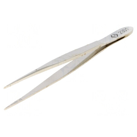 Pensetă Dreaptă 115mm Vârf Îngust 1mm | Electronic-mag.ro | Componente Electronice