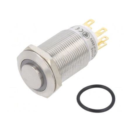 Comutator anti-vandalism SPDT IP65 3A/220VAC 5A/24VDC | Electronic-mag.ro | Componente Electronice