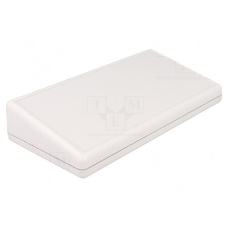 Carcasă desktop polistiren gri 170x85x34mm | Electronic-mag.ro | Componente Electronice