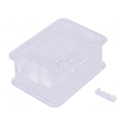 Carcasă semitransparentă pentru calculator 73mm x 100mm | Electronic-mag.ro | Componente Electronice