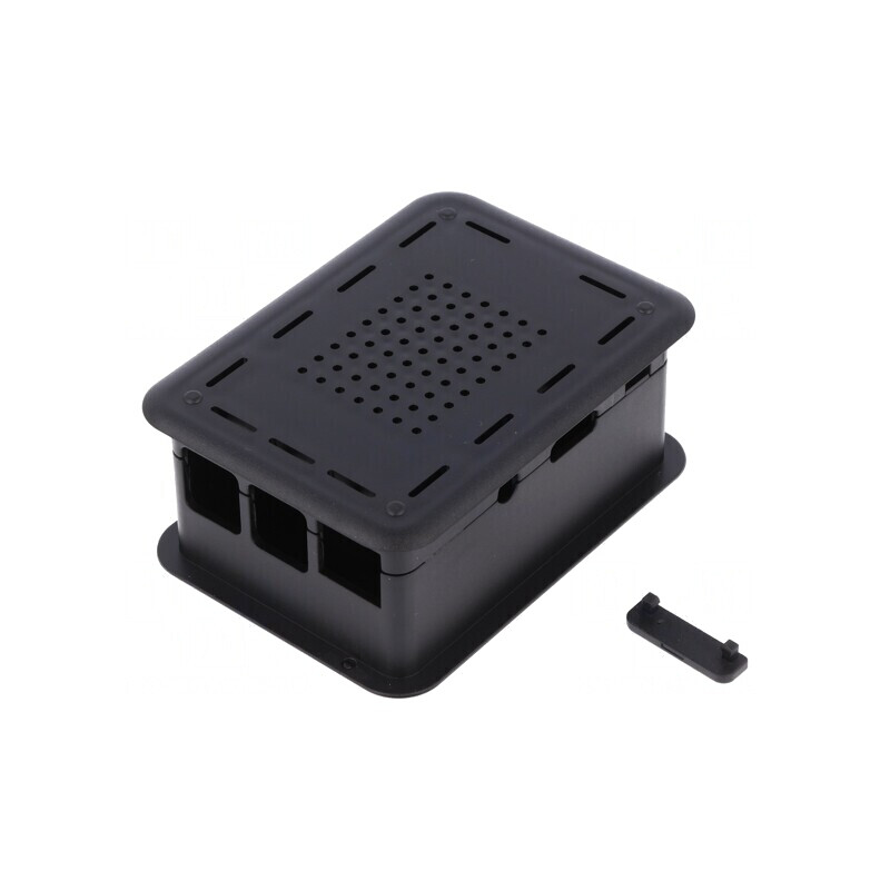 Carcasă Neagră pentru Calculator 73x100x42mm | Electronic-mag.ro | Componente Electronice