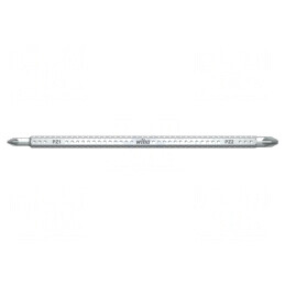 Tijă Pozidriv® PZ1/PZ2 150mm SYSTEM 6 | Electronic-mag.ro | Componente Electronice