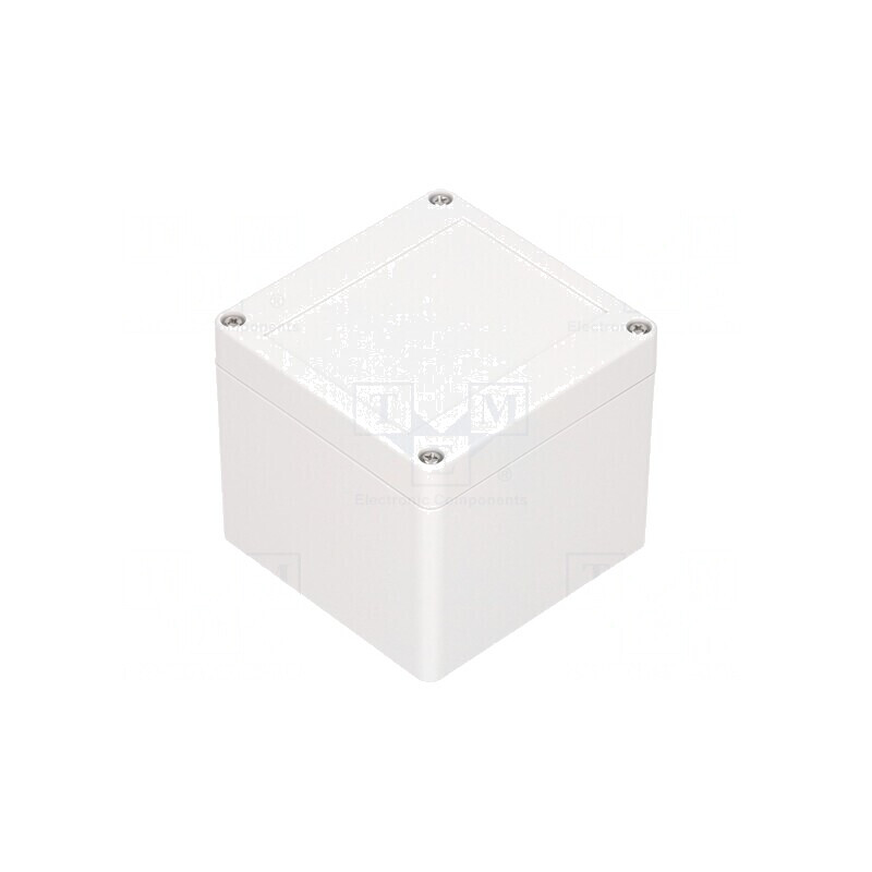 Carcasă Universală Policarbonat IP65 100x100x90mm | Electronic-mag.ro | Componente Electronice