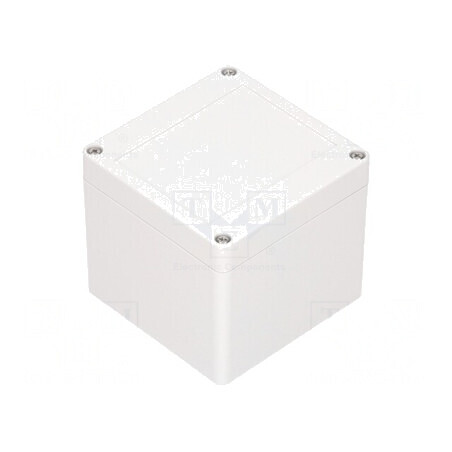 Carcasă Universală Policarbonat IP65 100x100x90mm | Electronic-mag.ro | Componente Electronice