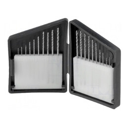 Set burghie metal HSS în cutie plastic | Electronic-mag.ro | Componente Electronice