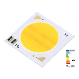 LED COB Bicoloră Alb Cald 500mW/44,5W