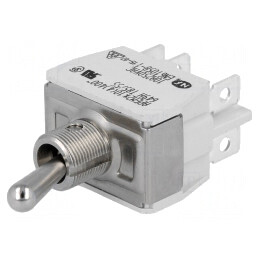 Comutator Basculant 3 Pozitii ON-OFF-ON 10A 250V | Electronic-mag.ro | Componente Electronice