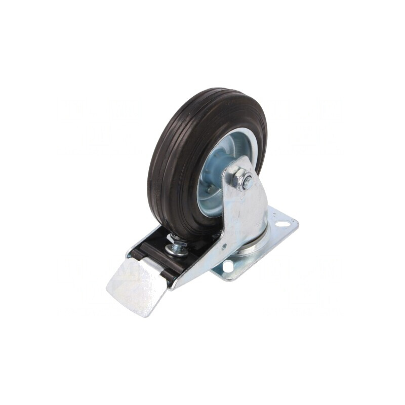 Roată de transport 125mm 100kg gumă | Electronic-mag.ro | Componente Electronice Roată de transport 125mm 100kg gumă | Electronic-mag.ro | Componente Electronice
