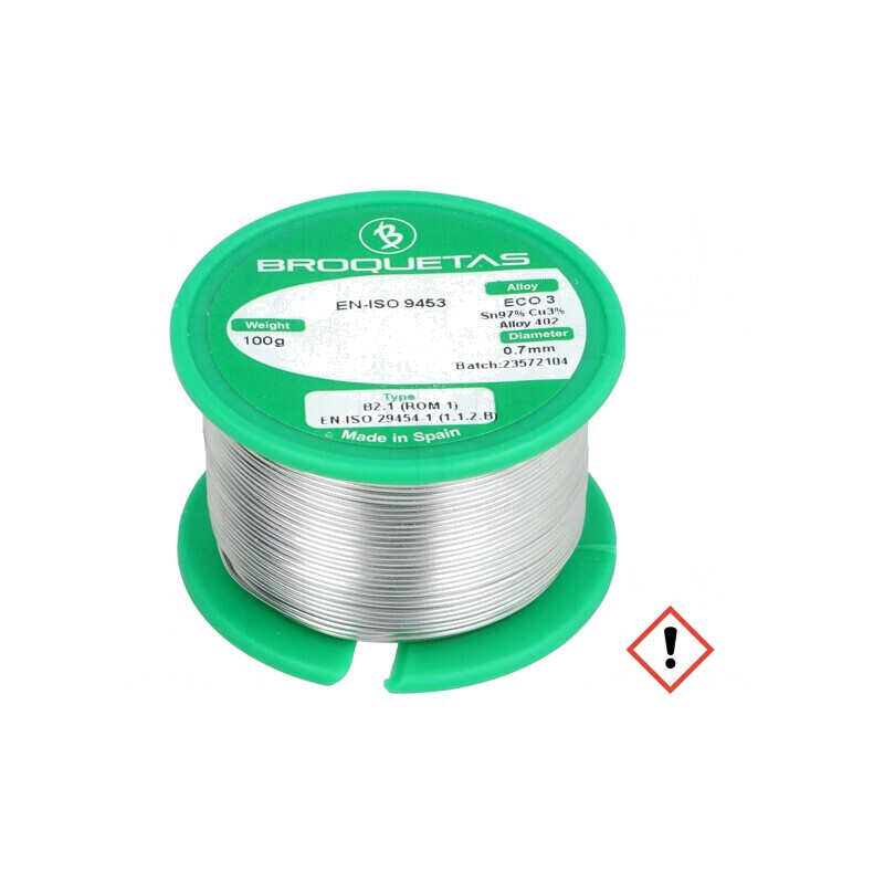 Sârmă de lipit fără plumb 0,7mm 100g | Electronic-mag.ro | Componente Electronice