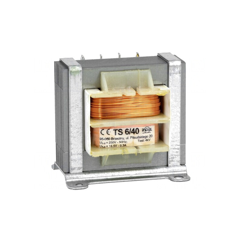 Transformator de Alimentare 6VA 230V 15.5V 300mA pentru PCB | Electronic-mag.ro | Componente Electronice