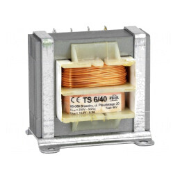 Transformator de Alimentare 6VA 230V 15.5V 300mA pentru PCB | Electronic-mag.ro | Componente Electronice