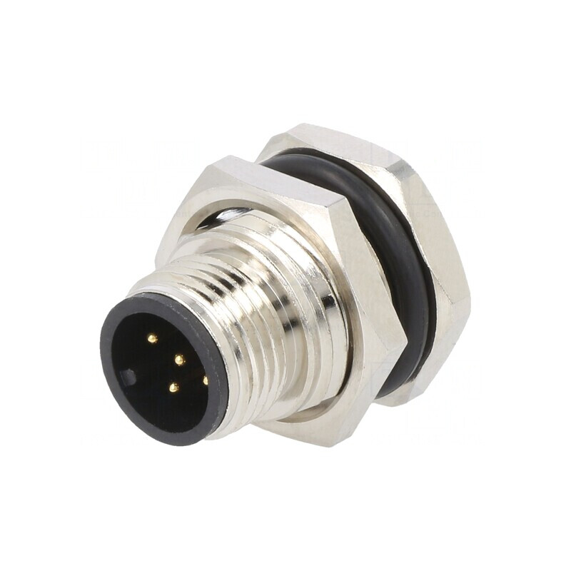 Soclu M12 Pin 5 pentru DeviceNet/CANopen THT IPX7 125V | Electronic-mag.ro | Componente Electronice Soclu M12 Pin 5 pentru DeviceNet/CANopen THT IPX7 125V | Electronic-mag.ro | Componente Electronice