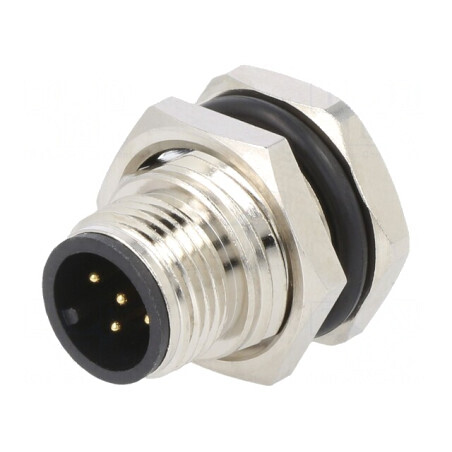 Soclu M12 Pin 5 pentru DeviceNet/CANopen THT IPX7 125V | Electronic-mag.ro | Componente Electronice