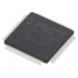 Microcontroler PIC32 512kB SMD TQFP100 2.3-3.6V