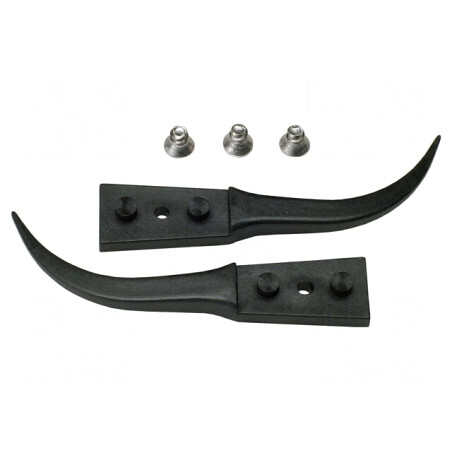 Set Capete Pensetă Plată 40mm ESD | Electronic-mag.ro | Componente Electronice