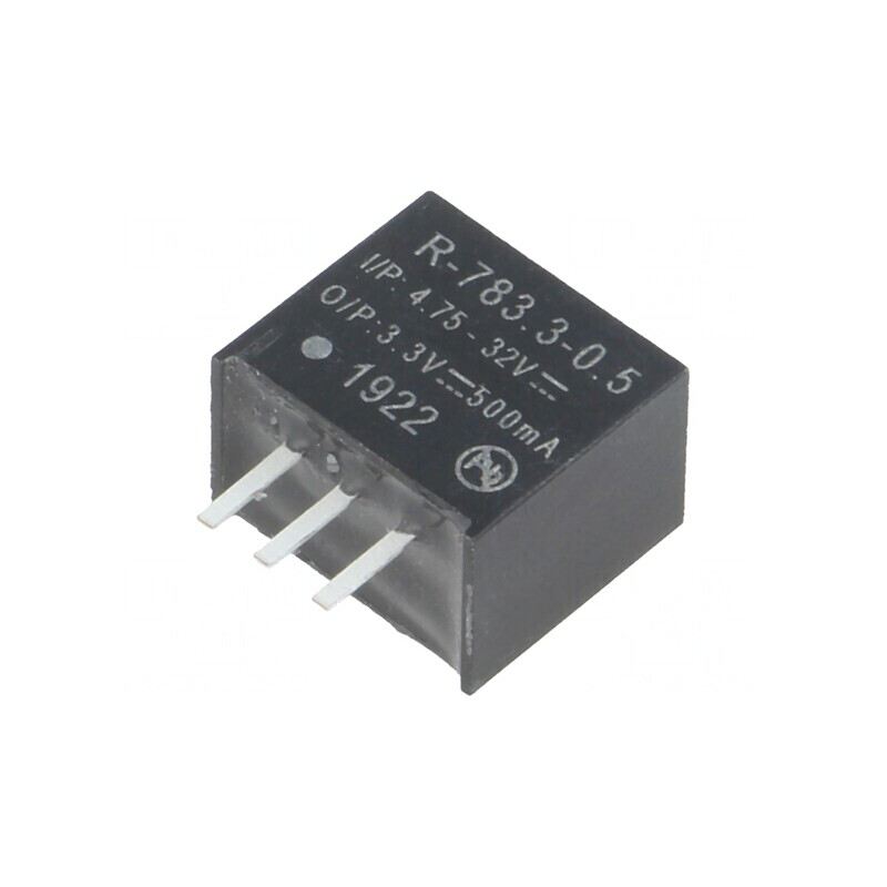 Convertor DC/DC 1,65W 3,3V 0,5A | Electronic-mag.ro | Componente Electronice
