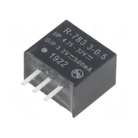Convertor DC/DC 1,65W 3,3V 0,5A | Electronic-mag.ro | Componente Electronice