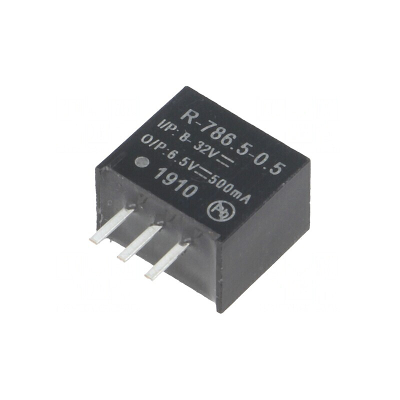 Convertor DC/DC 3,25W 8-32V la 6,5V 0,5A SIP3 | Electronic-mag.ro | Componente Electronice Convertor DC/DC 3,25W 8-32V la 6,5V 0,5A SIP3 | Electronic-mag.ro | Componente Electronice