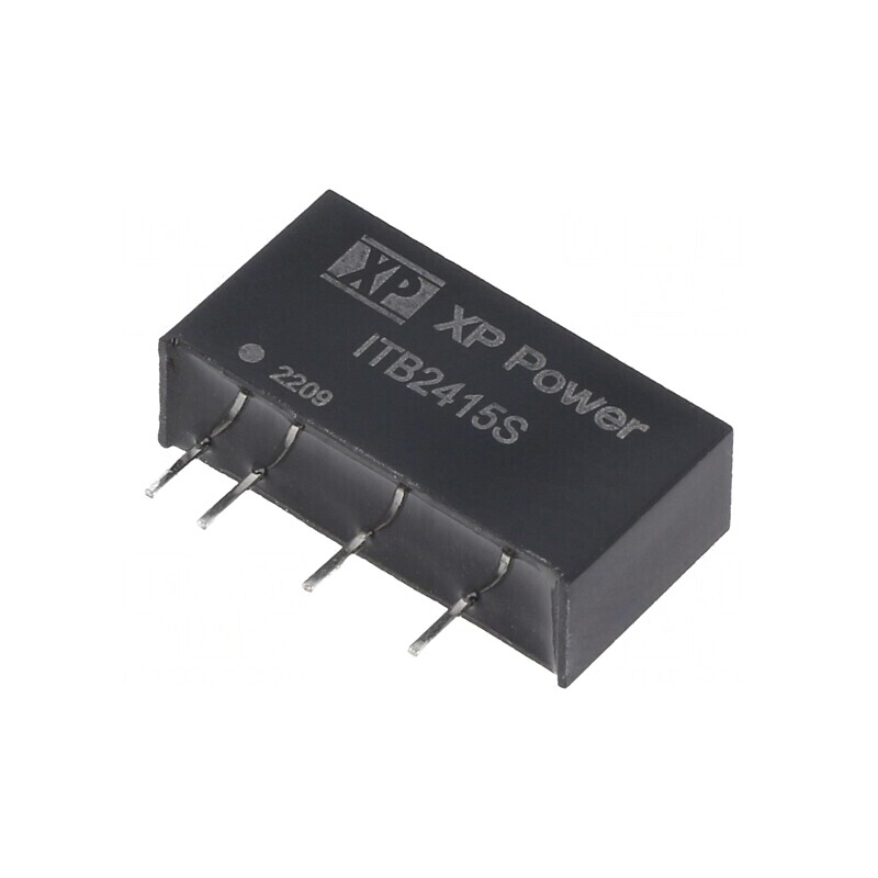 Convertor DC/DC 1W 24V la 15V 66.7mA SIP THT | Electronic-mag.ro | Componente Electronice
