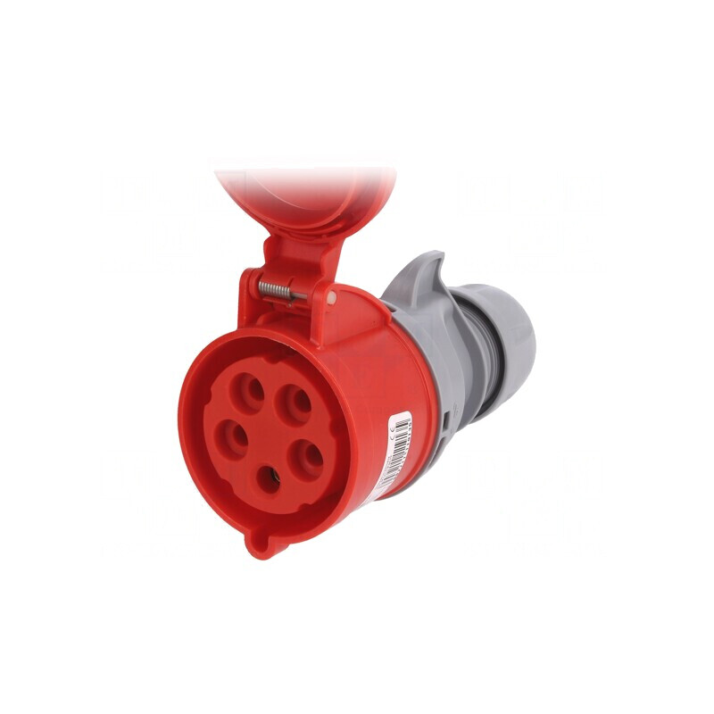 Conector alimentare AC trifazat 32A 400V IP44 | Electronic-mag.ro | Componente Electronice