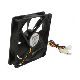 Ventilator DC Axial 12V 120x120x25mm 17.5dBA | Electronic-mag.ro | Componente Electronice