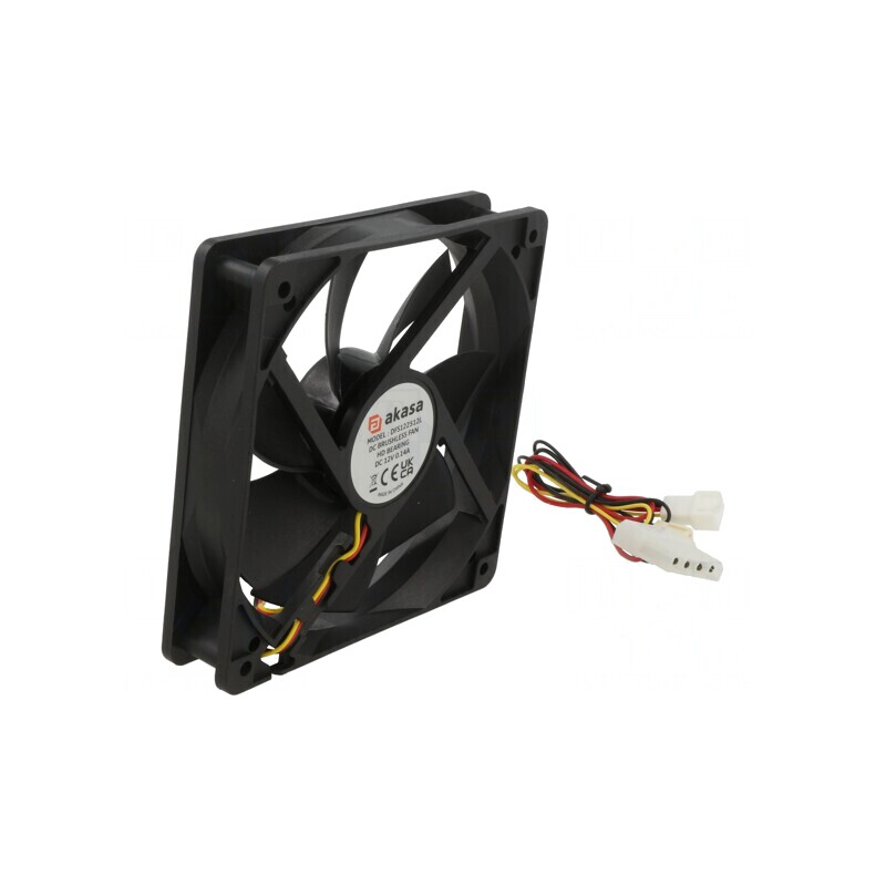 Ventilator DC Axial 12V 120x120x25mm 17.5dBA | Electronic-mag.ro | Componente Electronice