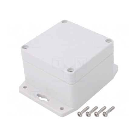 Carcasă Universală cu Lame de Fixare 80x82x55mm | Electronic-mag.ro | Componente Electronice