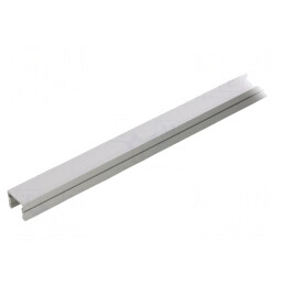 Profil Aluminiu Argintiu 2m pentru Module LED PDS-4-PLUS | Electronic-mag.ro | Componente Electronice