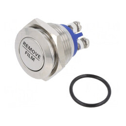 Comutator Anti-Vandalism IP65 2A/48VDC Ø16mm | Electronic-mag.ro | Componente Electronice