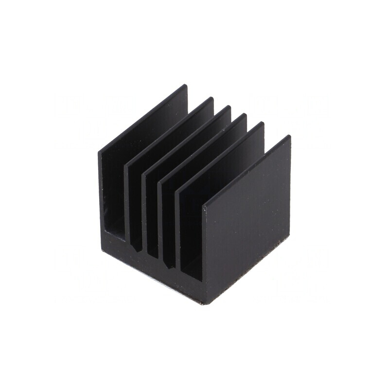 Radiator Extrudat cu Aripioare BGA Negru 21x21mm | Electronic-mag.ro | Componente Electronice Radiator Extrudat cu Aripioare BGA Negru 21x21mm | Electronic-mag.ro | Componente Electronice