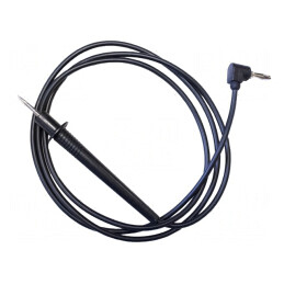 Cablu de măsurare 10A 600V 1.2m Negru | Electronic-mag.ro | Componente Electronice