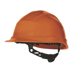 Cască de protecție reglabilă portocalie 53-63mm | Electronic-mag.ro | Componente Electronice